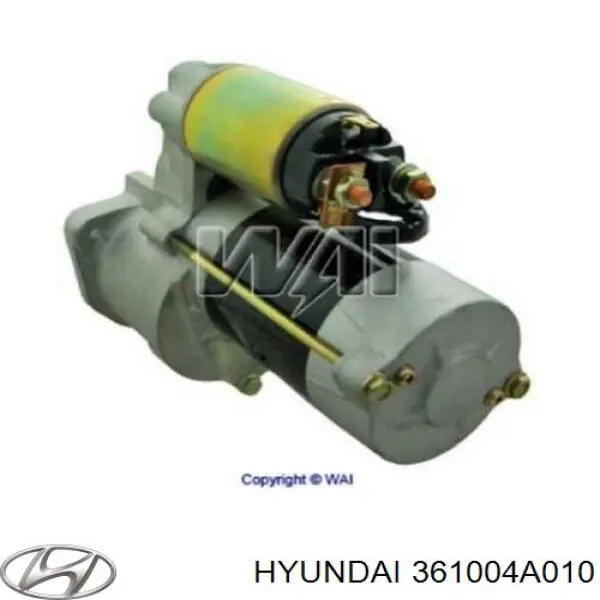 Стартер Hyundai/Kia 361004A010 ціна, від 40.06 USD