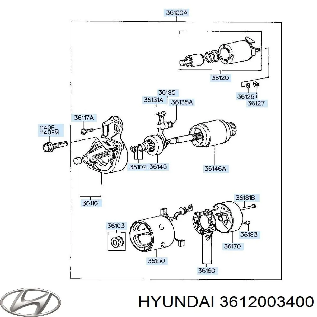 Втягуюче реле стартера SS9154P AS/Auto Storm