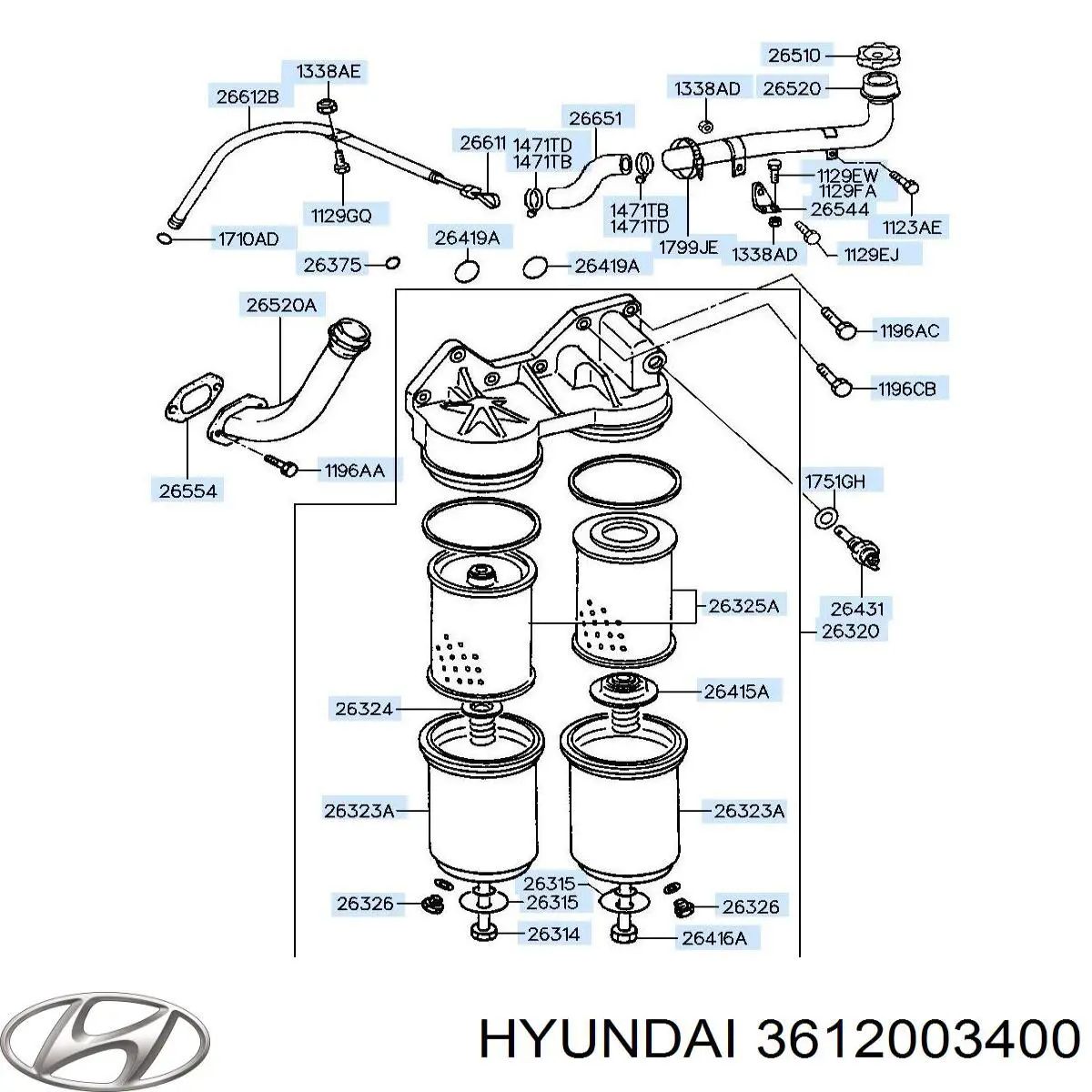 Контактор Hyundai/Kia 3612003400 ціна, від 24.88 USD