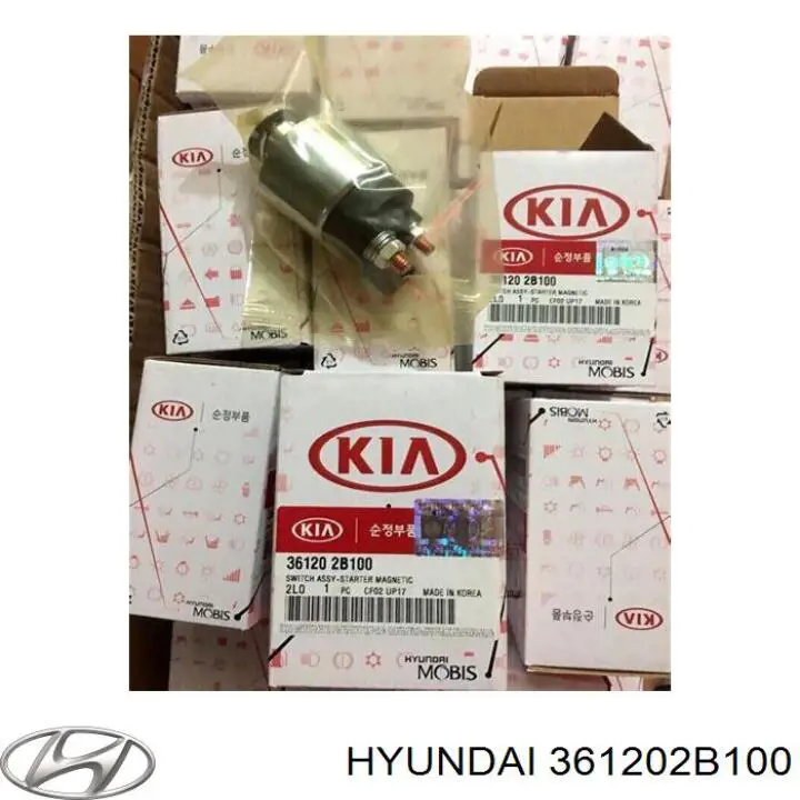 Купити 361202B100 Hyundai/Kia Втягуюче реле стартера