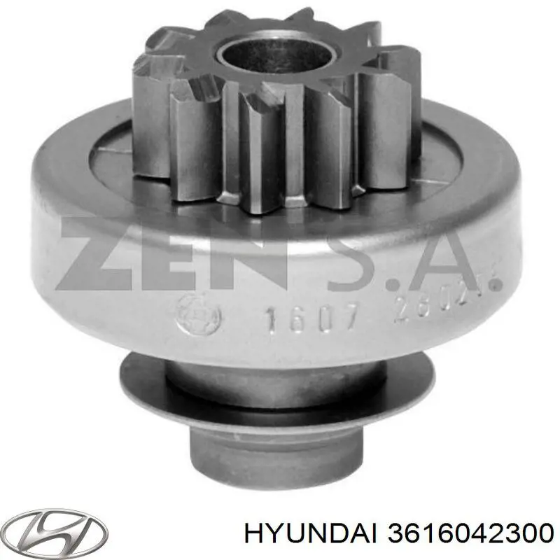 Купити 3616042300 Hyundai/Kia Бендикс стартера