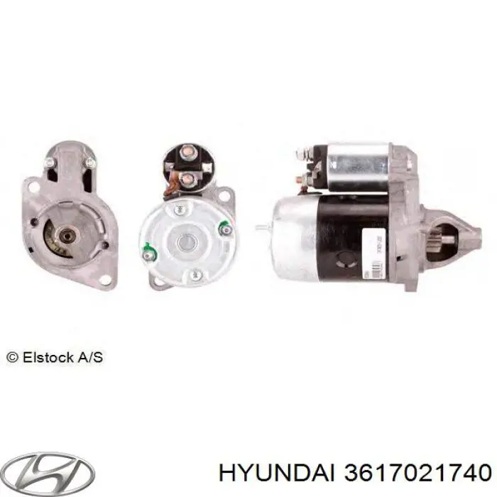 Щеткодеpжатель стартера Hyundai/Kia 3617021740 ціна, від 5.87 USD
