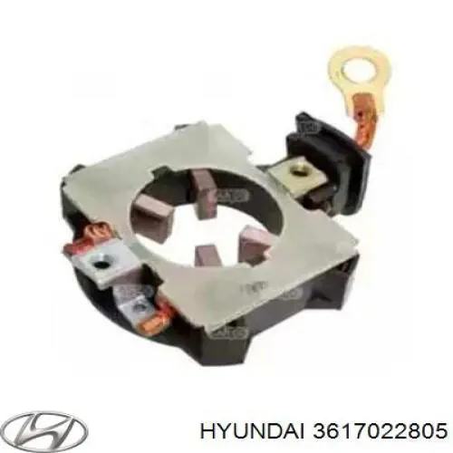 Щеткодеpжатель стартера Hyundai I10 (PA) (Хендай Ай 10)