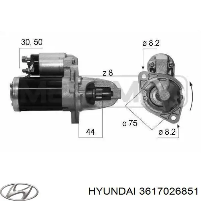  3617026851 Hyundai/Kia