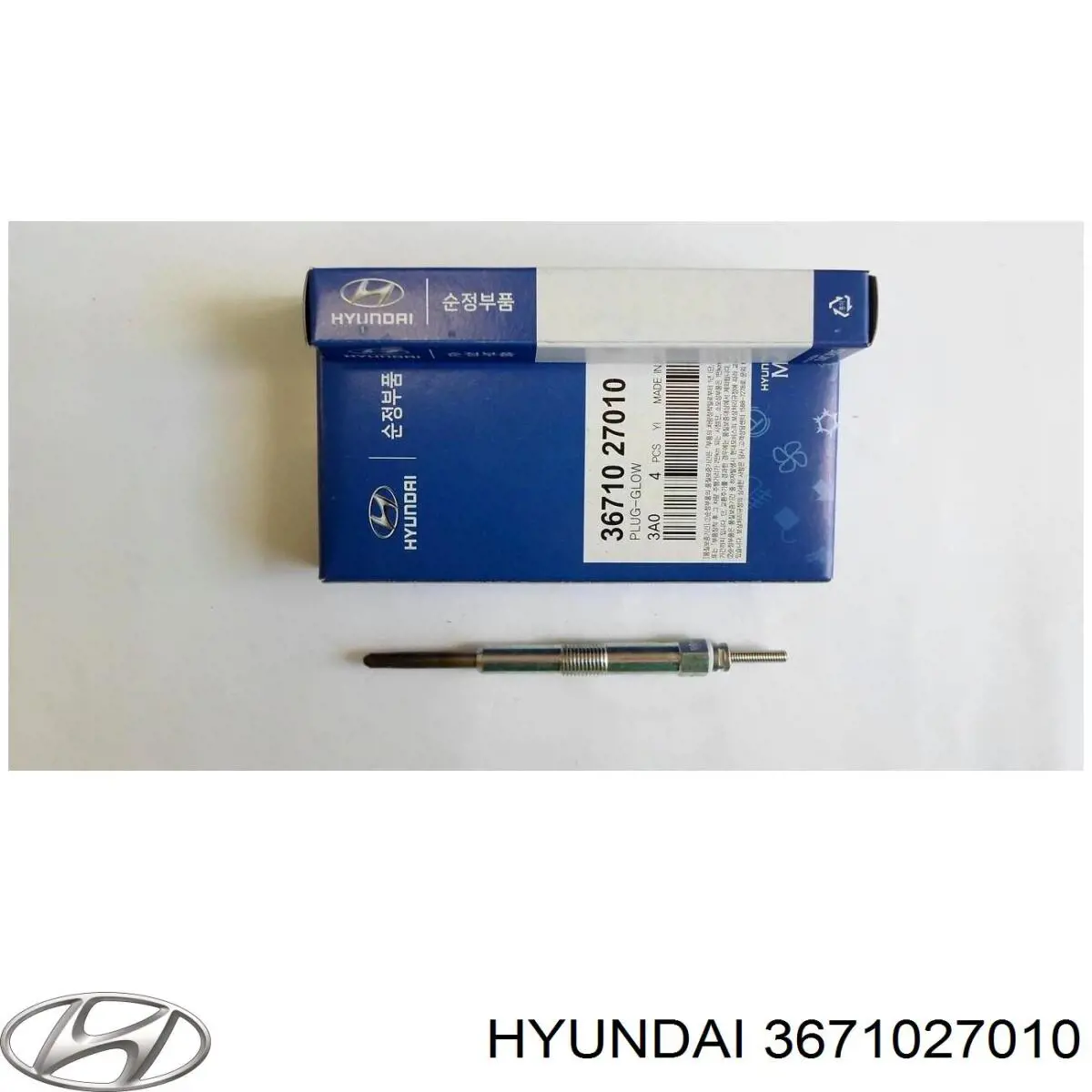 3671027010 Hyundai/Kia свічка накалу