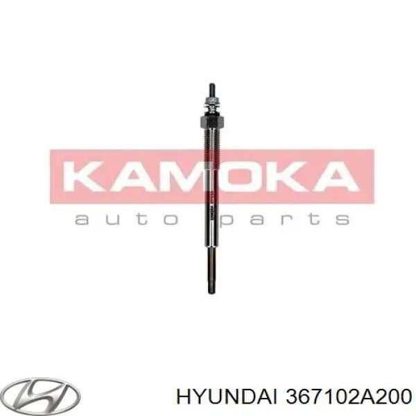 Купити 367102A200 Hyundai/Kia Свічка накалу
