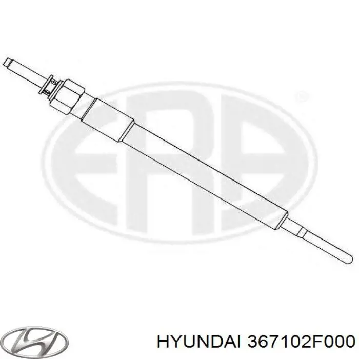 367102F000 Hyundai/Kia Свічки розжарювання