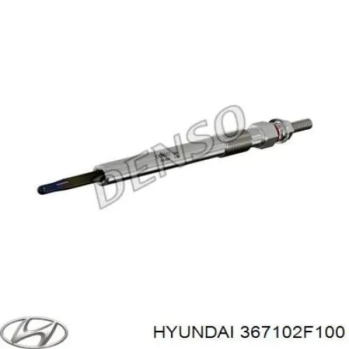 Свіча накалу Hyundai/Kia 367102F100 ціна, від 17.55 USD