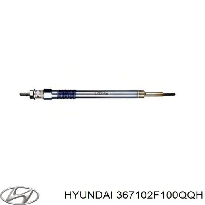 Свіча накалу Hyundai/Kia 367102F100QQH ціна, від 17.57 USD