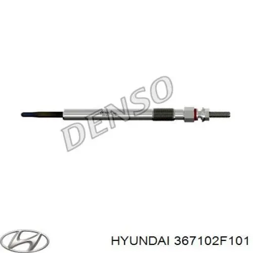 Свічка накалу 367102F101 Hyundai/Kia