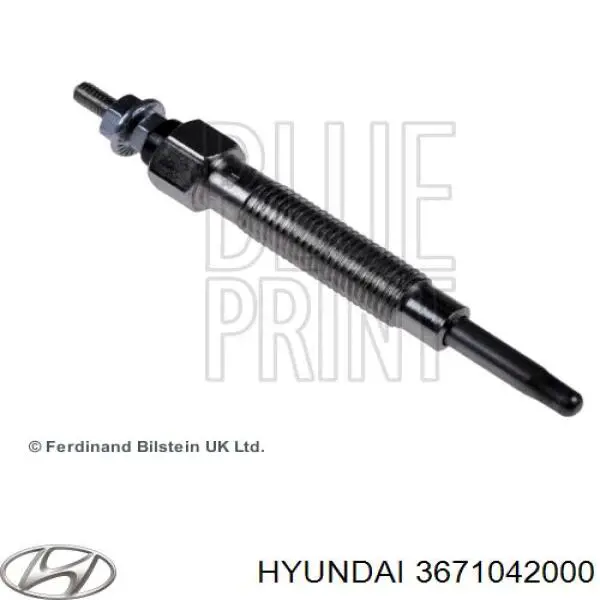 Свічка накалу 3671042000 Hyundai/Kia