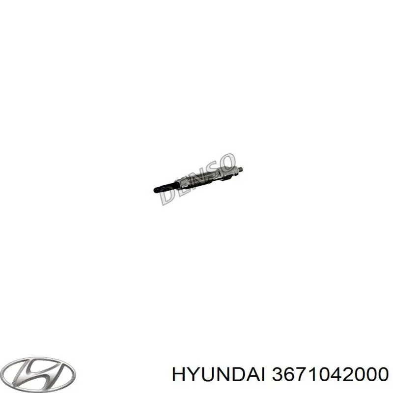 Свічки запалювання Hyundai/Kia 3671042000