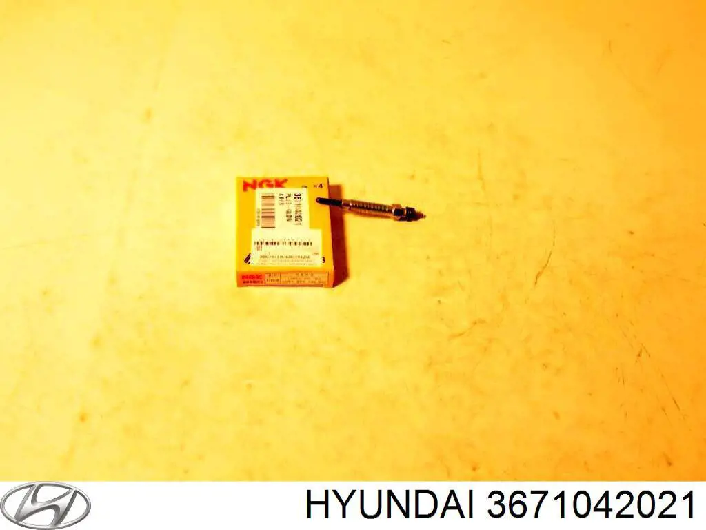 Свіча накалу Hyundai/Kia 3671042021 ціна, від 9.45 USD