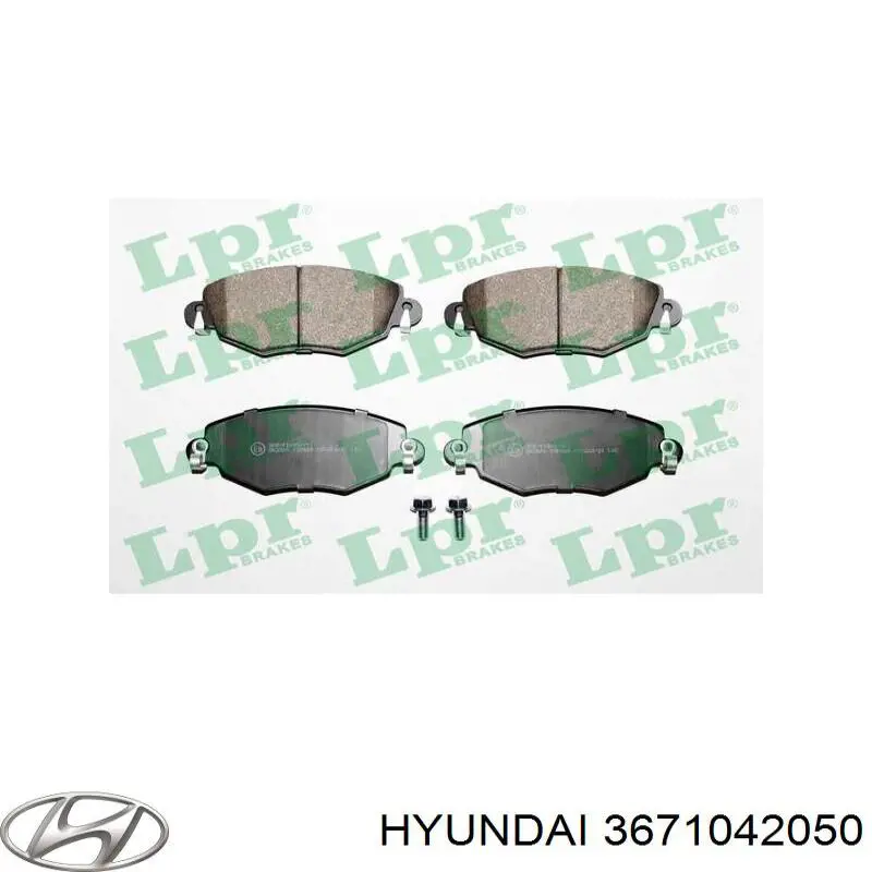 Свіча накалу Hyundai/Kia 3671042050 ціна, від 8.39 USD