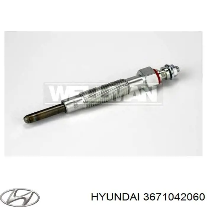 Купити 3671042060 Hyundai/Kia Свічка накалу