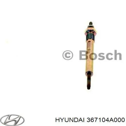 367104A000 Hyundai/Kia свічка накалу