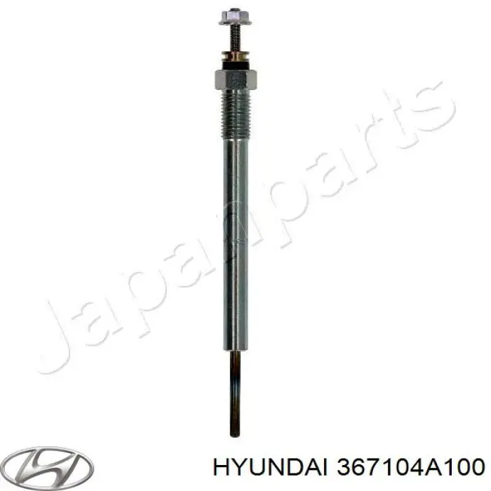 Купити 367104A100 Hyundai/Kia Свічка накалу