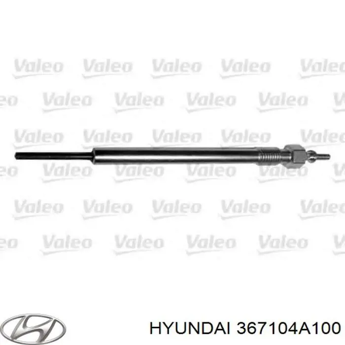 Свічка накалу 367104A100 Hyundai/Kia