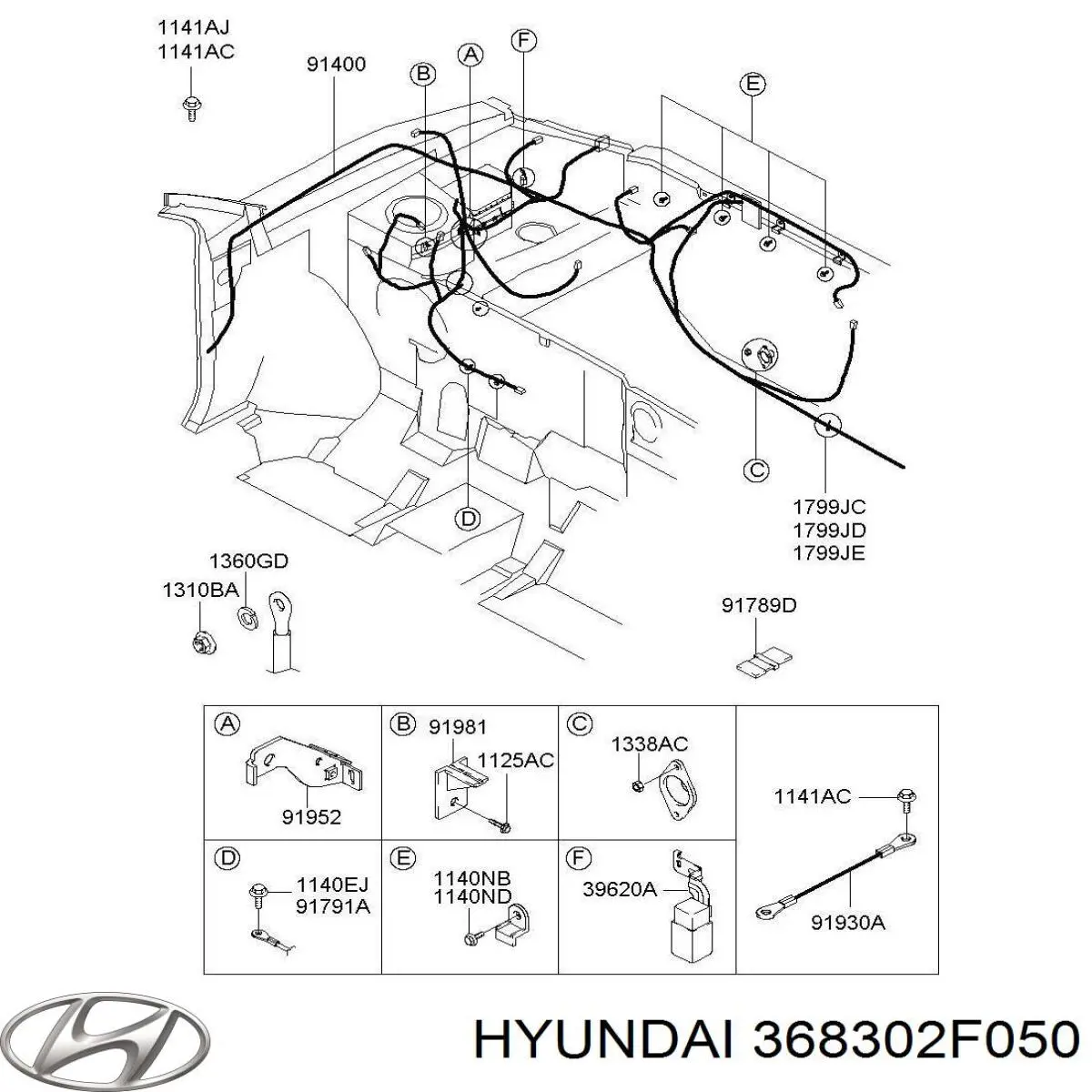 Реле управління Hyundai/Kia 368302F050 ціна, від 112.13 USD