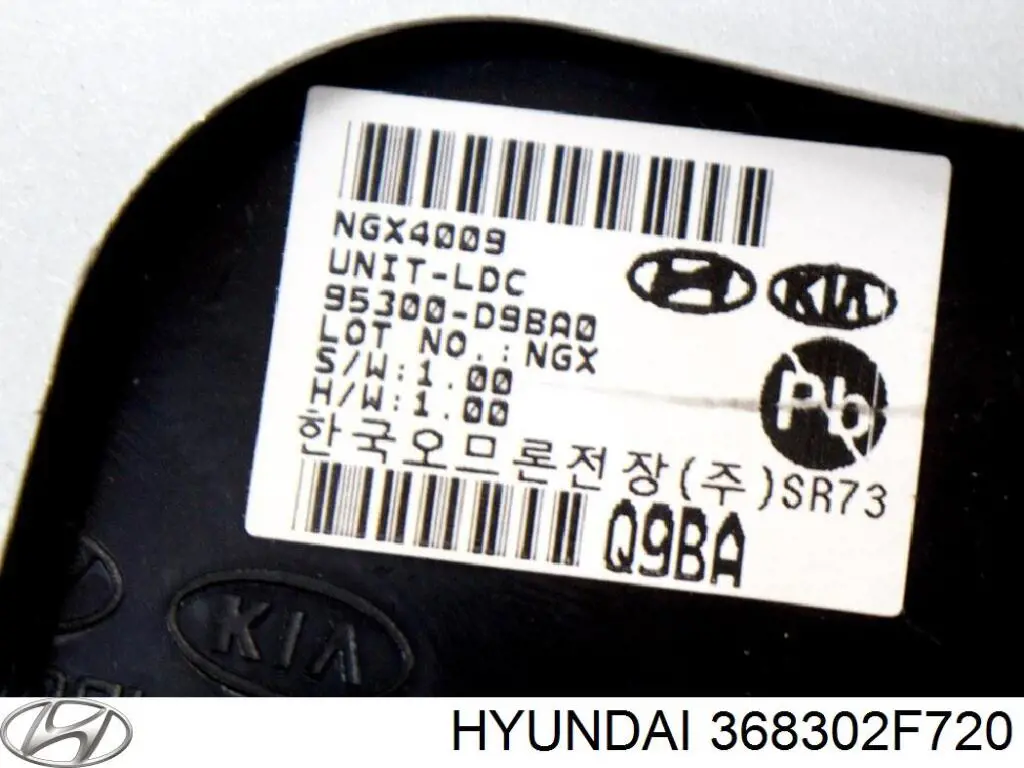  Hyundai/Kia 368302F720 ціна, від 88.24 USD