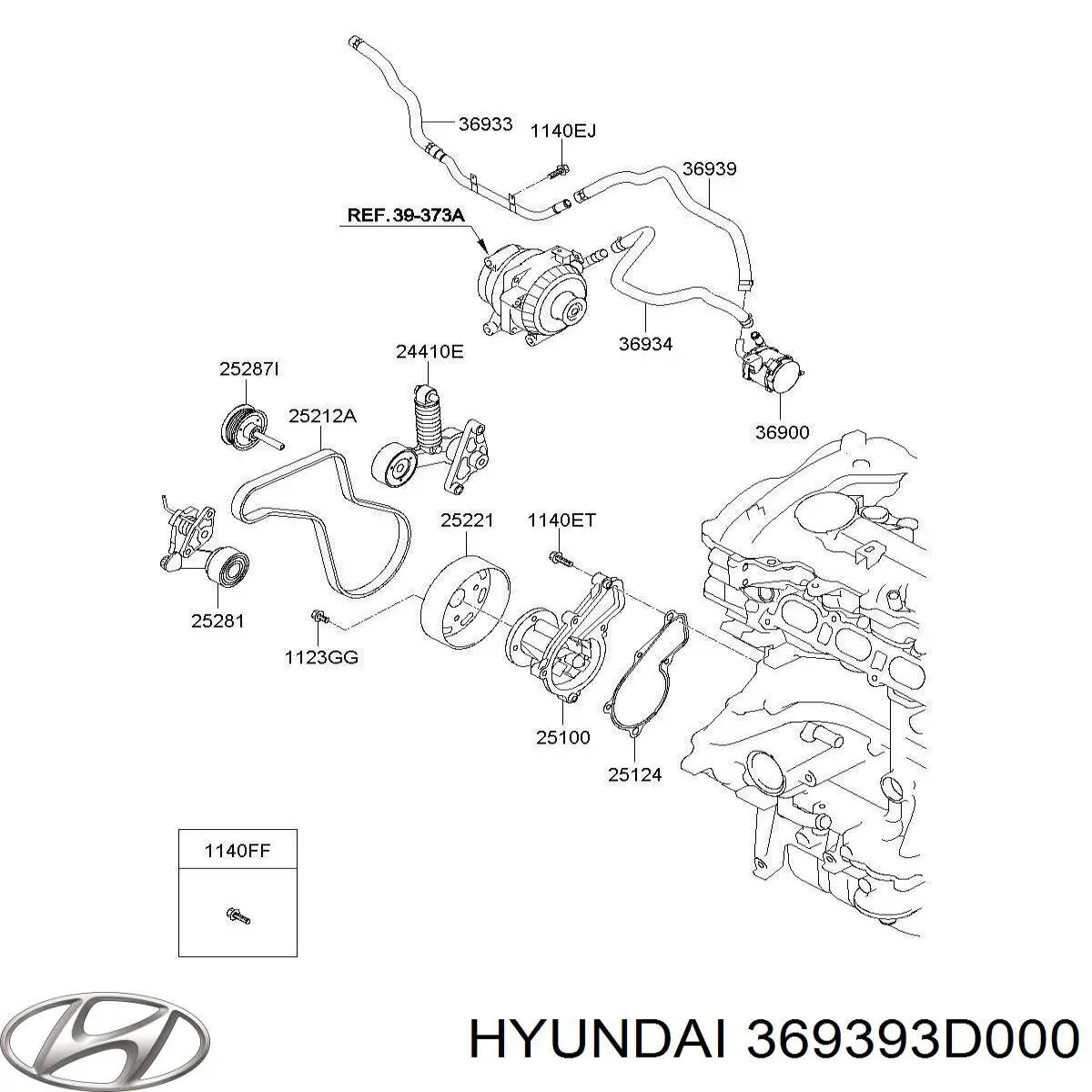 369393D000 Hyundai/Kia 