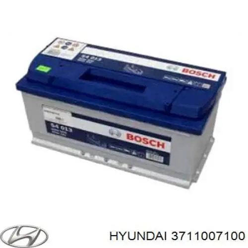 Акумуляторна батарея, АКБ 3711007100 Hyundai/Kia
