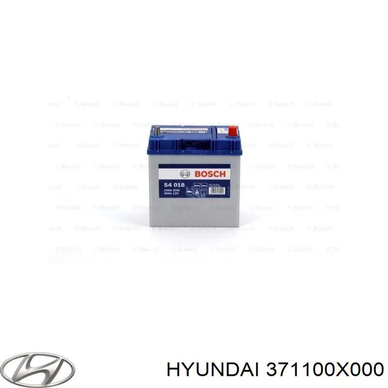 Батарея акумуляторна Hyundai/Kia 371100X000 ціна, від 66.45 USD