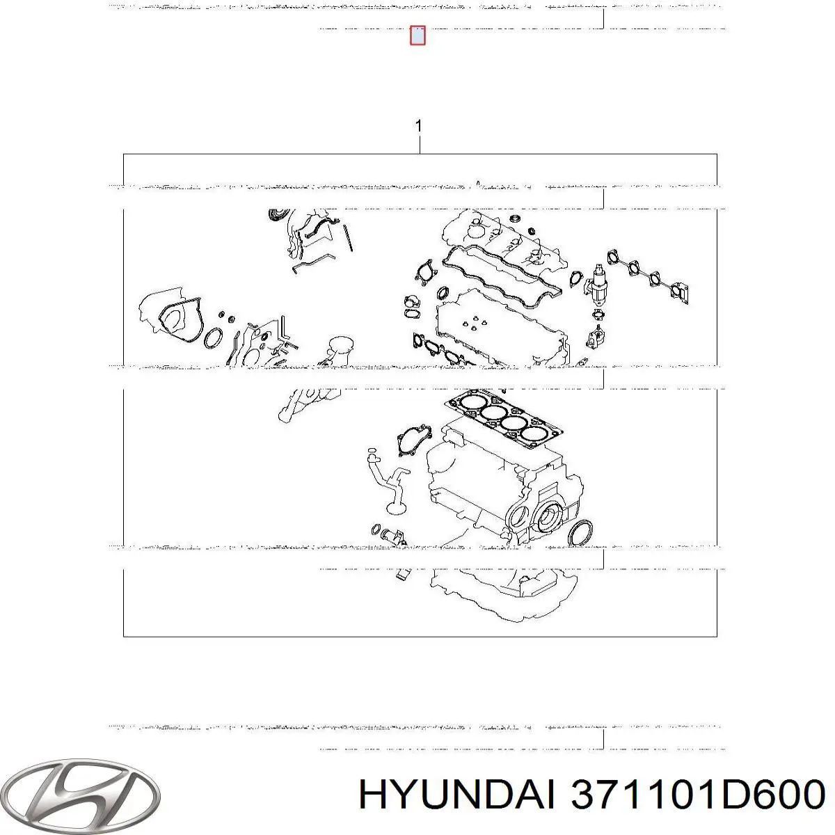 Купити 371101D600 Hyundai/Kia Автомобільна батарея