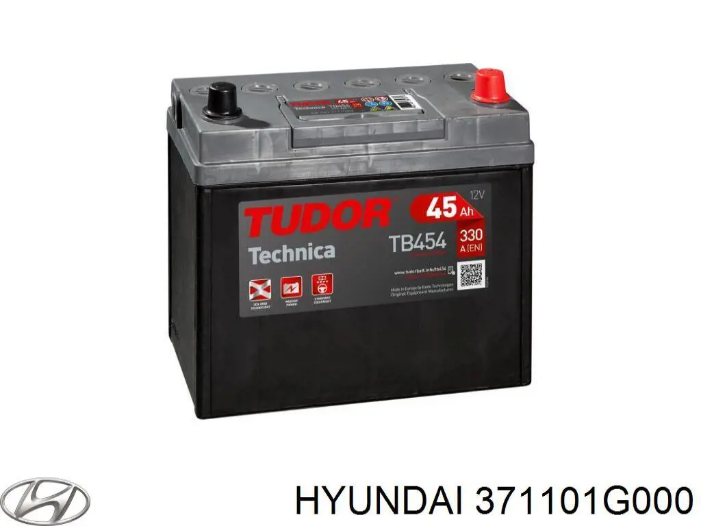 371101G000 Hyundai/Kia Авто акумулятор