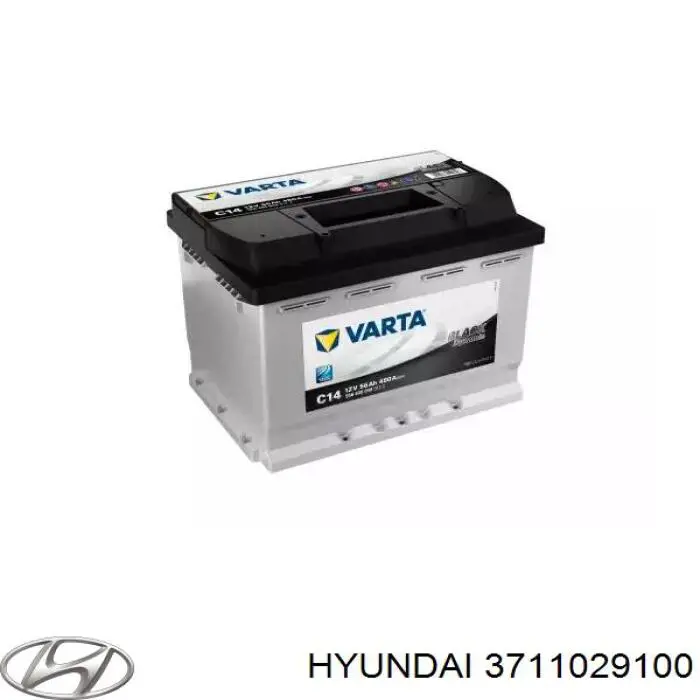 Купити Купити Акумулятор Hyundai/Kia Ємність 60А/г 3711029100