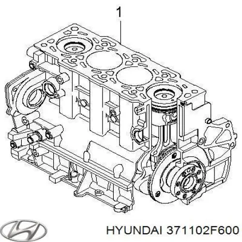 Купити Купити Акумулятор Hyundai/Kia Ємність 60А/г Напруга 12В 371102F600