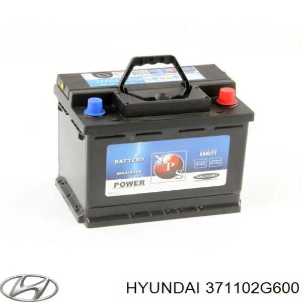 Купити Акумулятор Hyundai/Kia 60 А/г (371102G600)