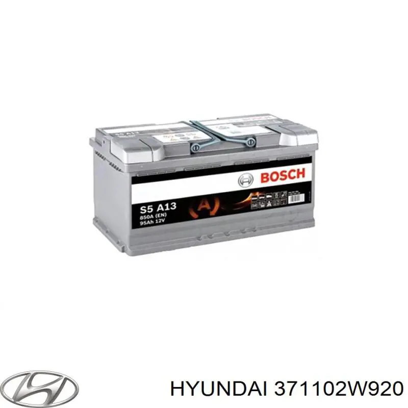 Батарея акумуляторна Hyundai/Kia 371102W920 ціна, від 245.42 USD