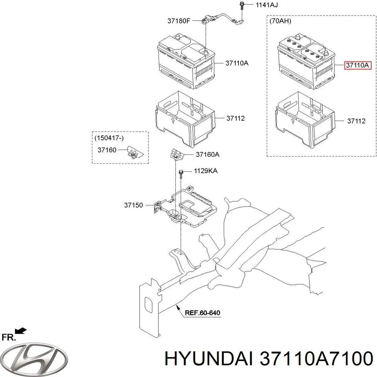  37110A7100 Hyundai/Kia