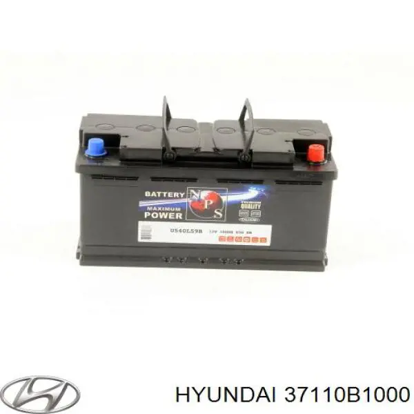 Купити Акумулятор Hyundai/Kia 95 А/г (37110B1000)