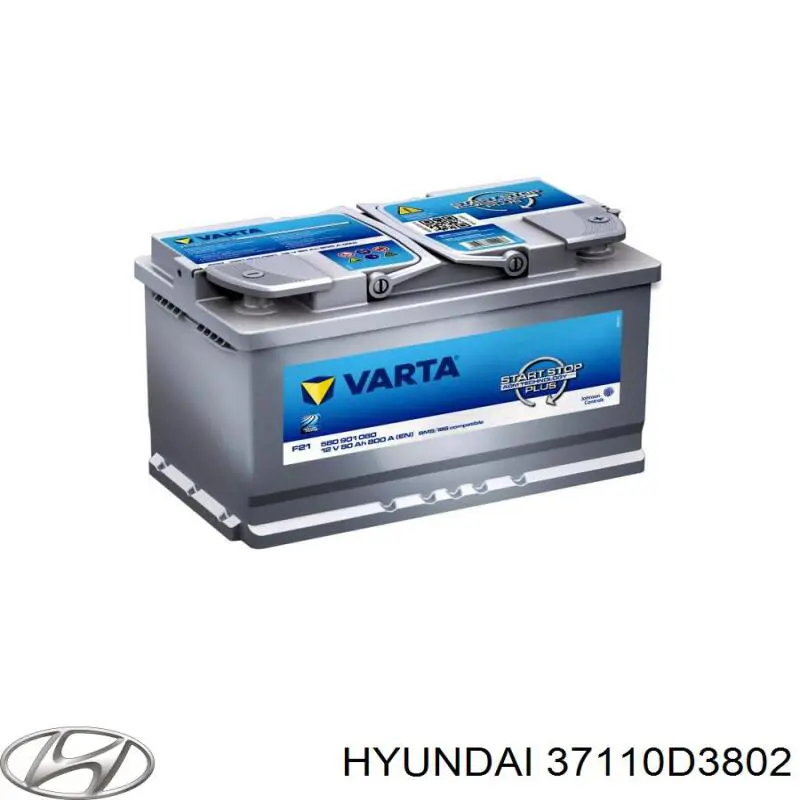 Купити Акумулятор Hyundai/Kia (37110D3802)