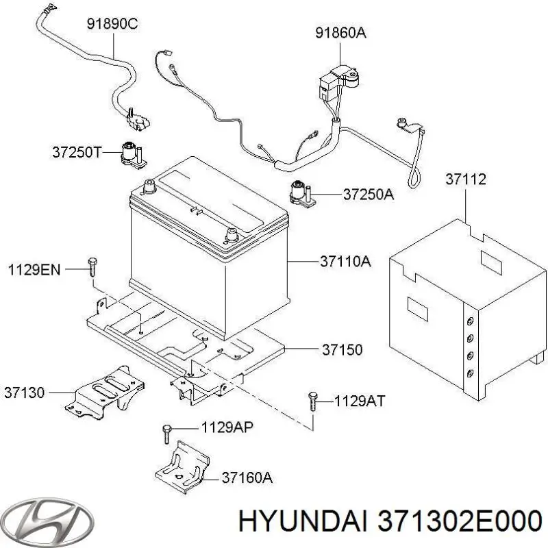  Hyundai/Kia 371302E000 ціна, від 2.53 USD