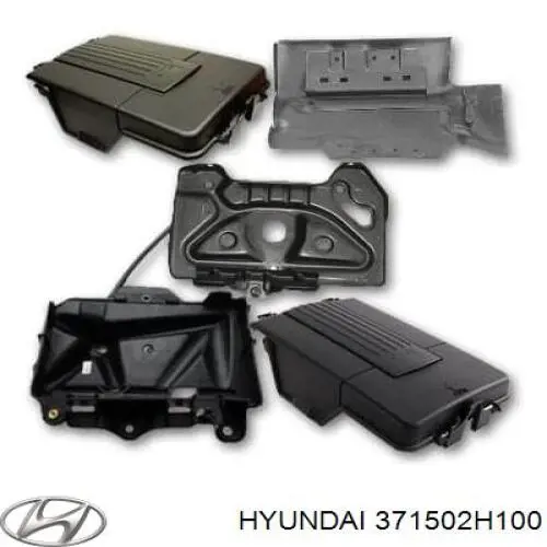 Піддон акумулятора (АКБ) 371502H100 Hyundai/Kia
