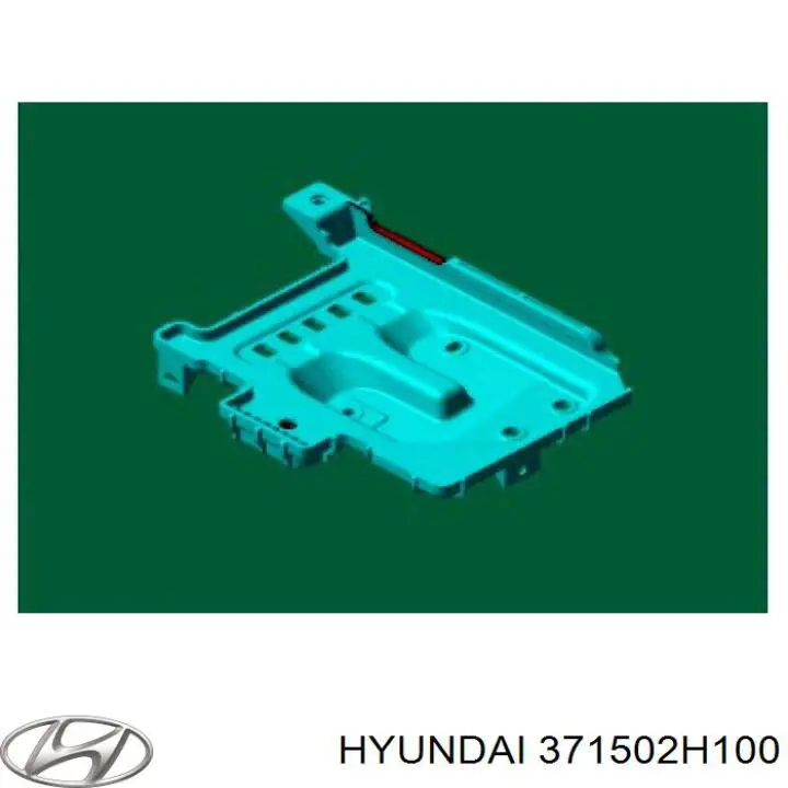 Піддон акумулятора (АКБ) Hyundai/Kia 371502H100 ціна, від 12.12 USD