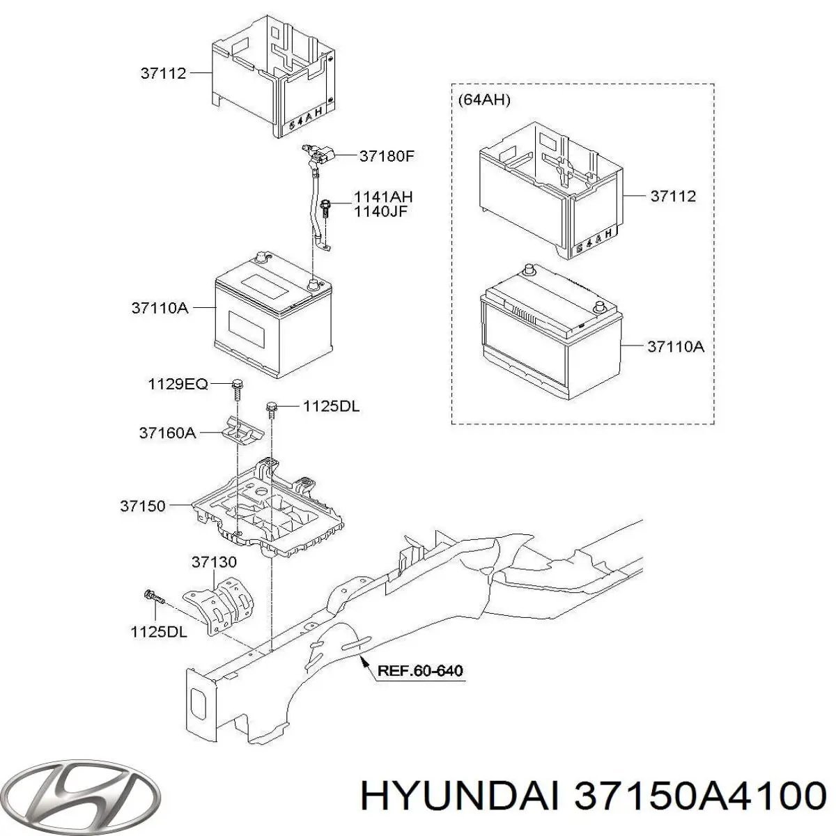  Hyundai/Kia 37150A4100 ціна, від 25.34 USD