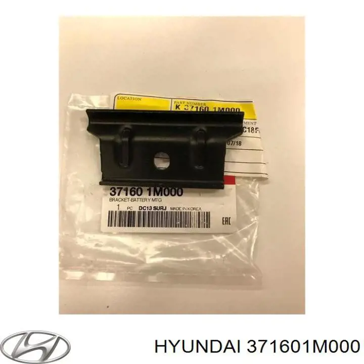 Кріплення / підставка акумулятора (АКБ) Hyundai/Kia 371601M000 ціна, від 5.44 USD