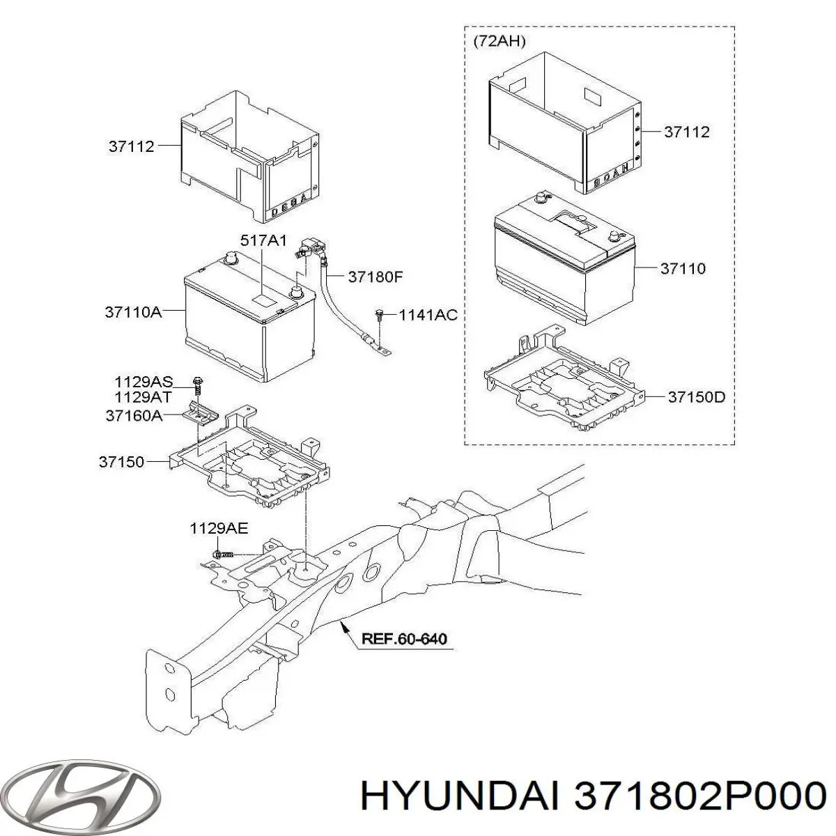  371802P000 Hyundai/Kia