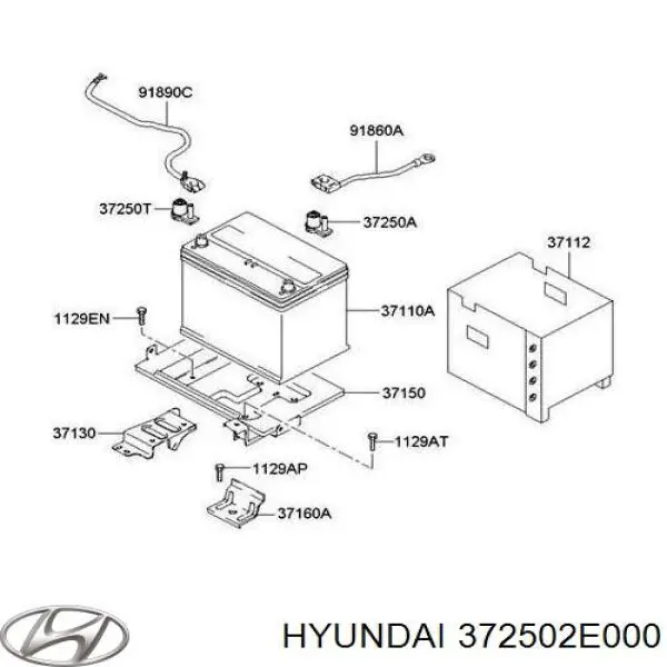  372502E000 Hyundai/Kia