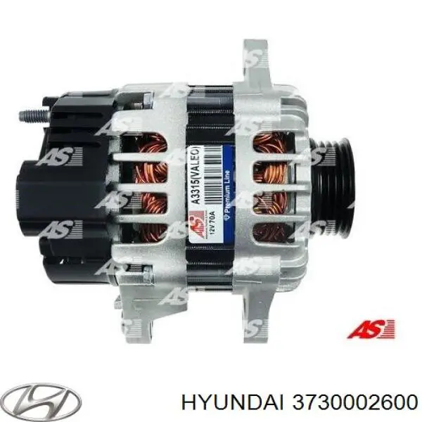 Купити 3730002600 Hyundai/Kia Генератор