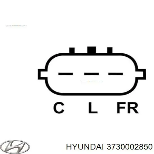 3730002850 Hyundai/Kia Авто генератор
