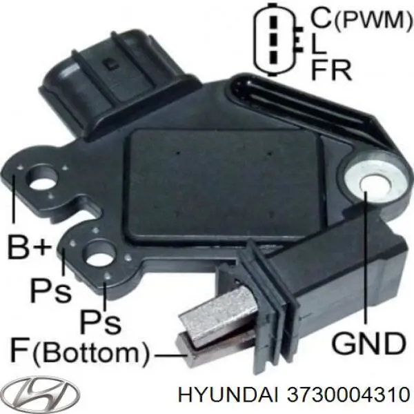 Генератор Hyundai/Kia 3730004310 ціна, від 69.21 USD