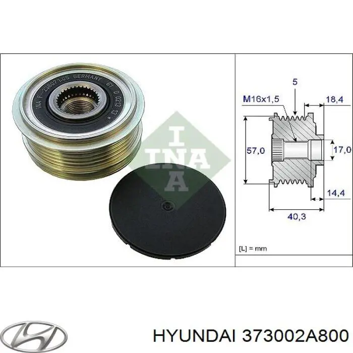 373002A800 Hyundai/Kia генератор