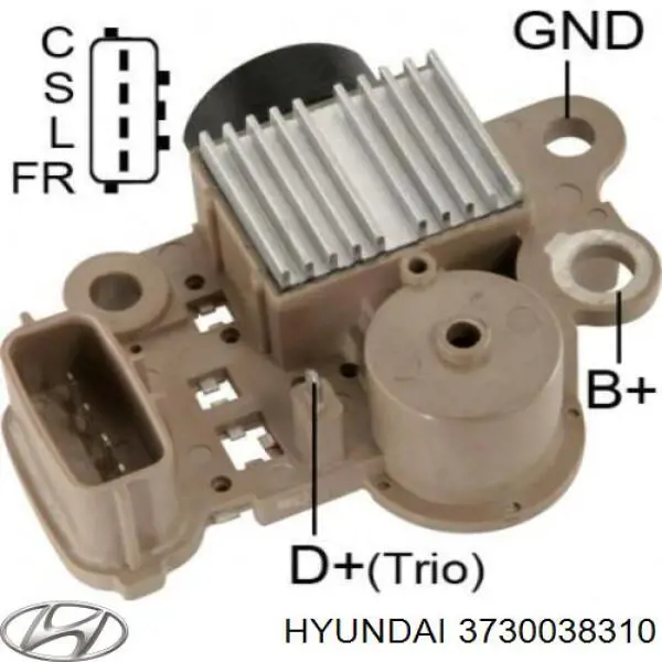 3730038310 Hyundai/Kia генератор
