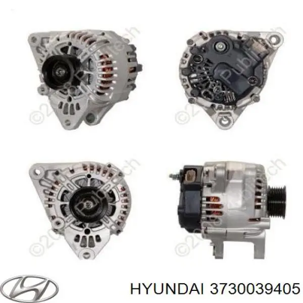Генератор автомобільний Hyundai/Kia 3730039405