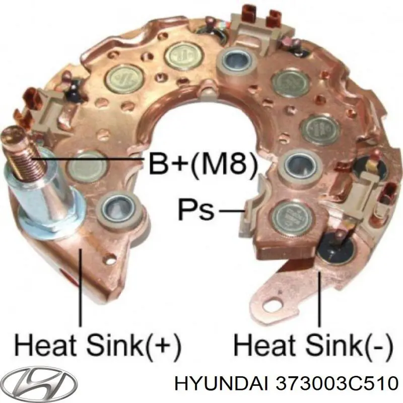 Генератор 373003C510 Hyundai/Kia